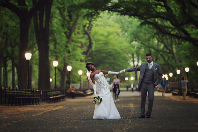 Central Park wedding